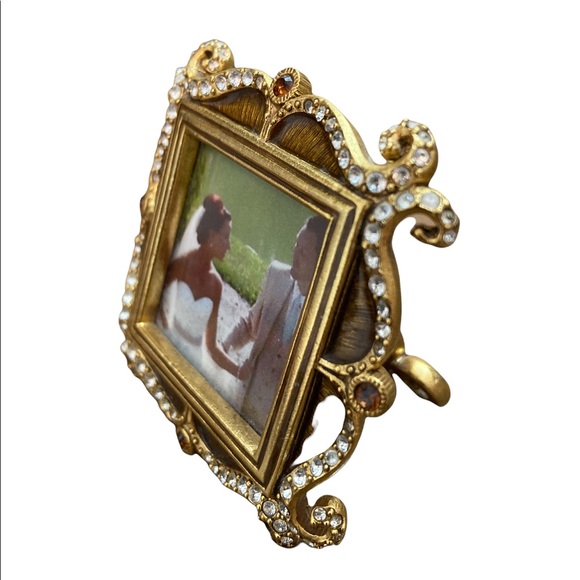 Jay Strongwater Swarovski Crystal Picture Frame - Picture 8 of 13